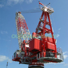 80T Heavy Duty Oil Platform Offshore Crane